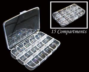 15 Section Plastic Storage Box  (1
