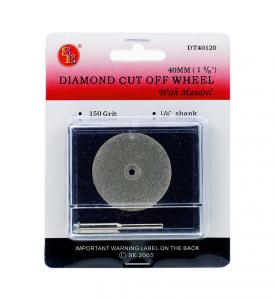Diamond Wheel with Mandrel (180 Grit)