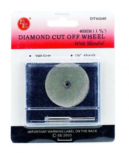 (OS)Diamond Wheel with Mandrel (240 Grit)
