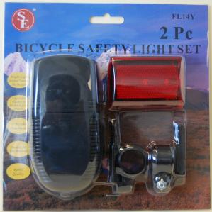2pc Bicycle Safety Light Set