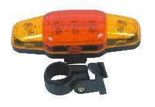 5 LED Red & Yellow Safety Flasher