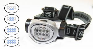 8 LED Head Lamp with Adjustable Head Strap