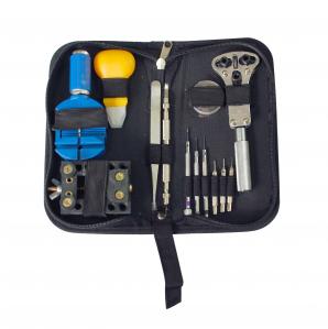 13pc Watch Repair Tool Kit in Zipper case