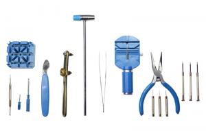 16pc Watch Repair Tool Kit (Blue)