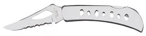 Professional Quality Stainless Steel Pocket Knife(Half Serrated Blade))  Blade Length: 2 3/8Γëê
