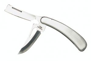 Dual Blade Stainless Steel Pocket Knife