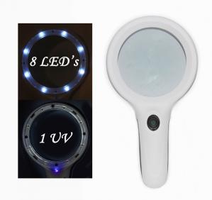 2X Dual UV & LED Illuminated Magnifier
