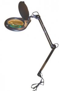 Illuminated Magnifier Table Lamp