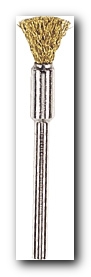 36 Pc Box- Brass Wire Pencil Brush (5/16