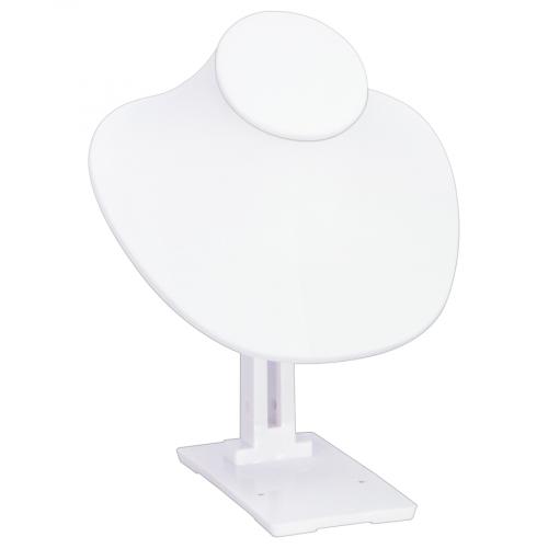 ADJUSTABLE STAND Small Wide Bust - White