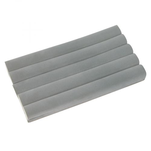Velvet ring slot foam (3-section) - Grey