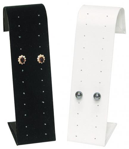 Multi-pair Earring Stand (12 pr.) - Black velvet