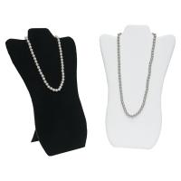 LG. Necklace stand - Black velvet