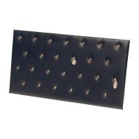 (26-hook) Pendant pad w/easel-black faux leather