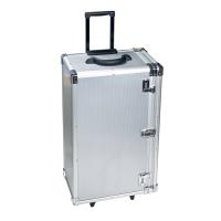 Tall Aluminum case side-open w/handle (for24 tray)