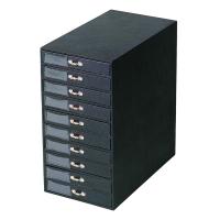 Jewelry storage organizer w/10 tray cases