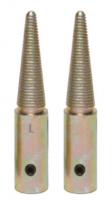 2pc Tapered Spindles for Bench Grinders & Polishers (Shaft Dia: 5/8, Length: 4-1/4)