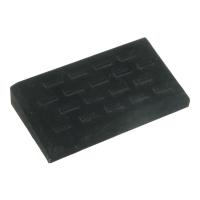 RING (18-slot) tray - Black velvet