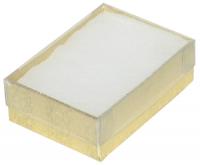 View-top cotton Filled Box (Gold)-3 1/4