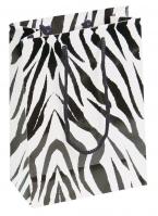 Shopping Tote (zebra)-4 3/4x2 1/2x6 3/4