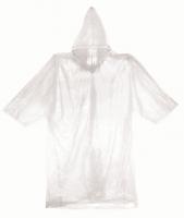 Emergency Poncho (Clear) One Size Fits Most Size: 61≈ x 65≈