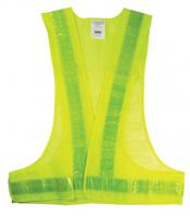 5 Point Seperation Emergency Vest, Neon Green, 2