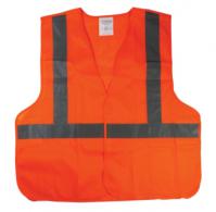 5 Point Seperation Emergency Vest, Neon Orange, 2