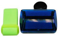 5 LED Water Resistant Blue Safety Flasher with Arm & Bike Attachment