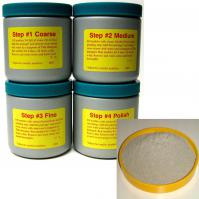 4 Step Tumbling Grit Kit - with GRIT SAVER.