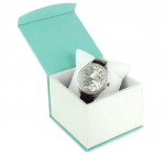 paper watch box (pillow style)- T.BLUE4