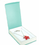 paper necklace box-T.BLUE4 5/8