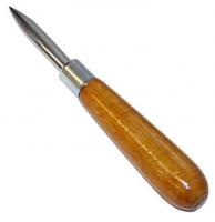 Straight Burnisher With Wooden Handle