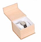 paper watch box (pillow)- burlap 4