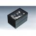 17-Watch Case glass top,Blackwood w/black velvet 1