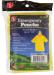 Emergency Poncho (Yellow) One Size Fits Most Size: 61≈ x 65≈ 1
