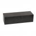 6-Watch Case solid top black wood w/gray velvet 1